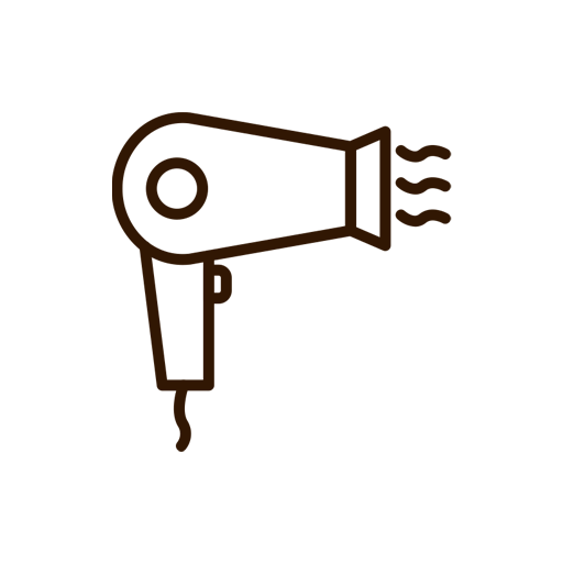 Hair dryer on request